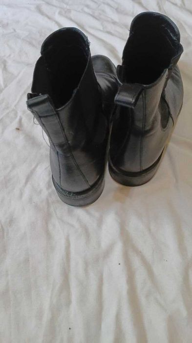 мужские черные кожаные ботинки челси Vagabond Shoemakers 41р. 26 см.