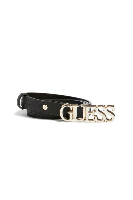 Pasek Guess BW7690VIN20-BLA | Stylowy Damski Pasek z Logo