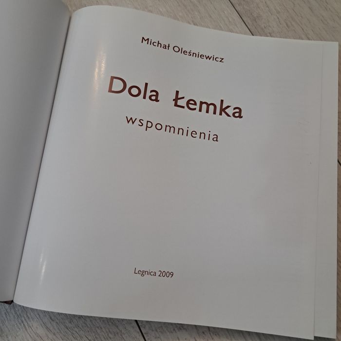 Książka  Dola Łezka Michał  Oleśniewicz