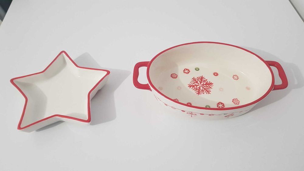 Półmiski porcelanowe Zestaw serwisowy