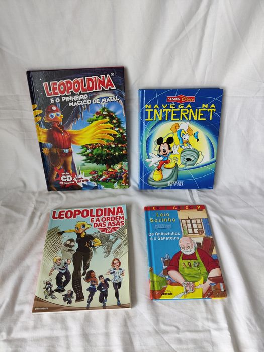Livros infantis variados
