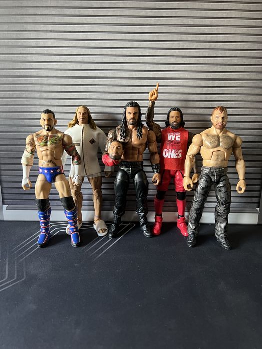 WWE e AEW elites e figuras diversos