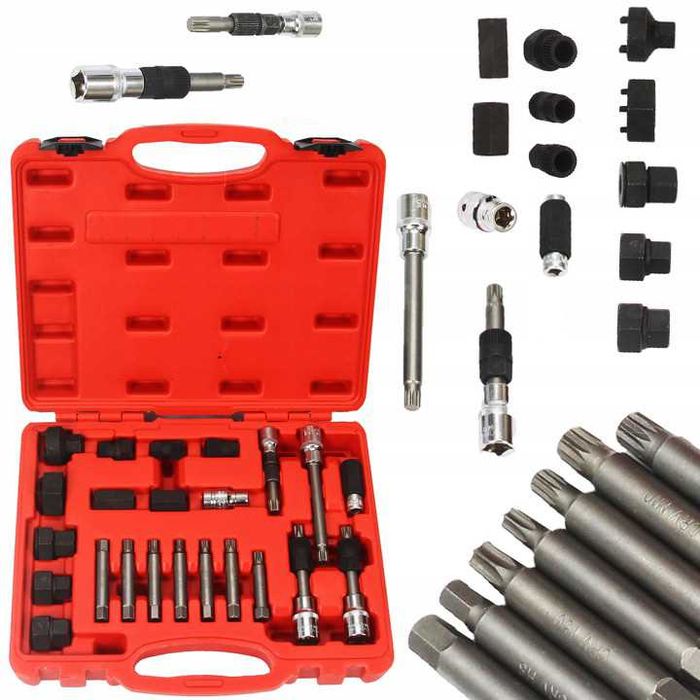 Zestaw Kluczy Do Alternatorów 24el Mar-Pol M57625 CrV