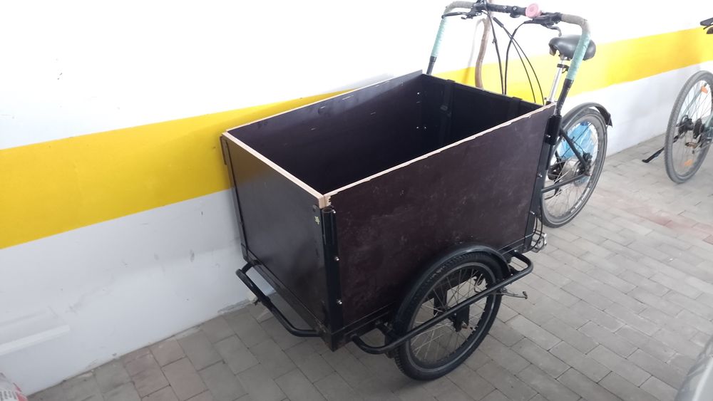 Rower elektryczny cargo towarowy