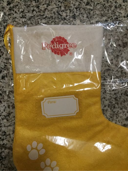 Meia de feltro decorativo