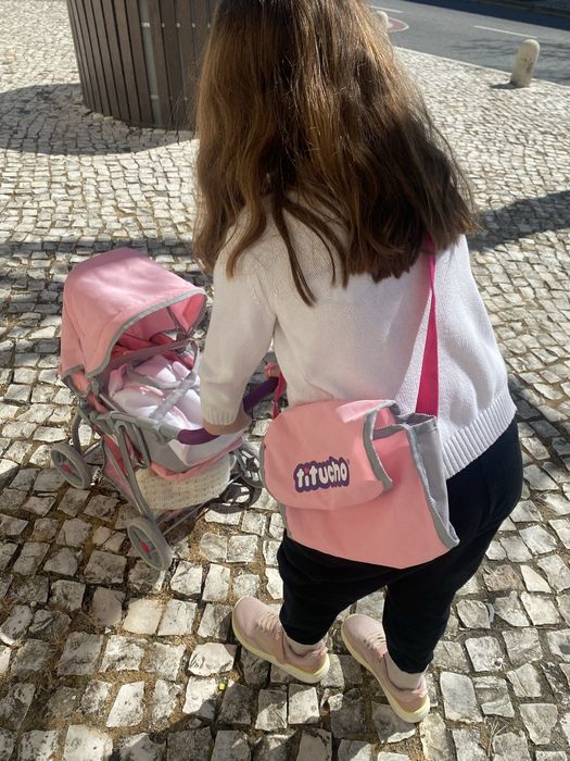 Carrinho bebé Nenuco+bolsa