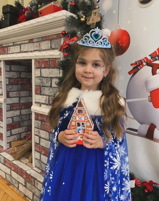 Сукня Ельзи ( карнавальний костюм на новий рік)