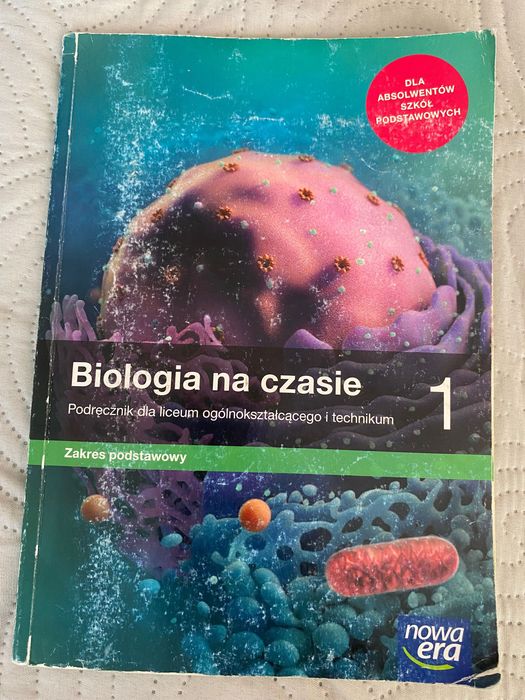 Podręcznik do biologii Nowa Era 1 klasa liceum/technikum
