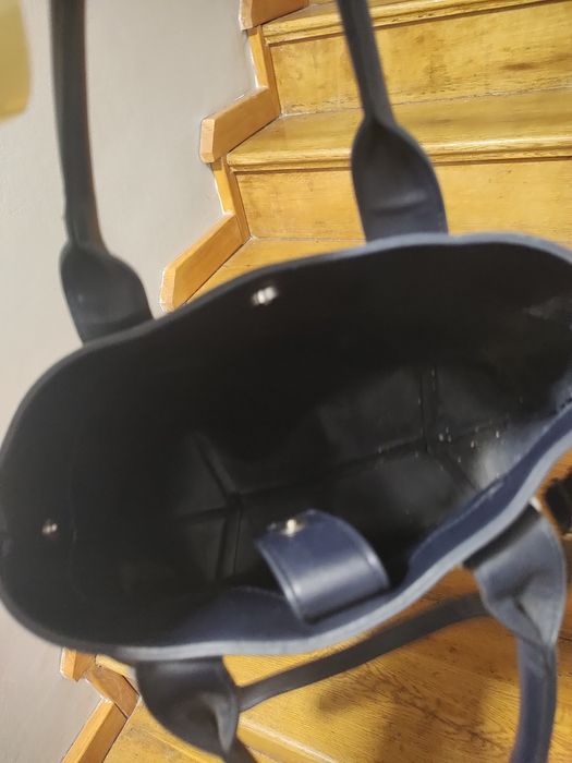 Torebka damska granatowa