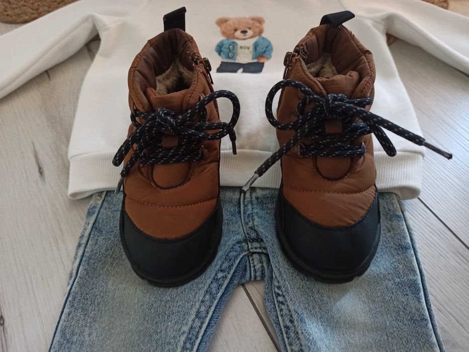 Buty, kozaki, botki, Zara, rozmiar 23