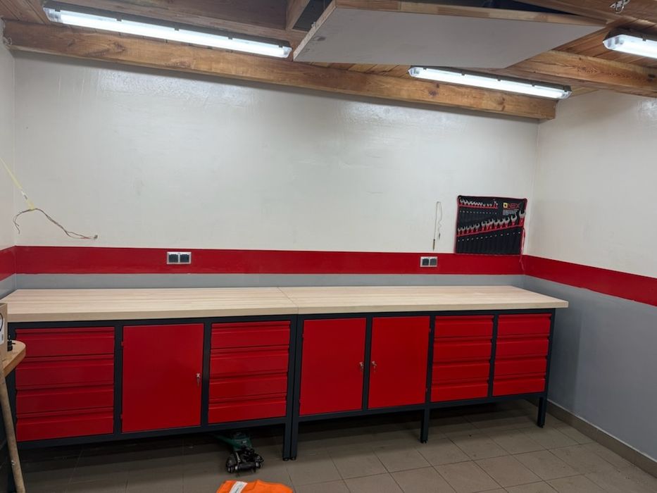 Stół warsztatowy falbanek. Okazja!!