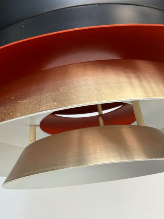 Lampa wisząca Carl Thore „Trava” – Granhaga Metallindustri, Szwecja, lata 70
