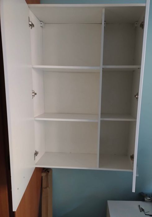 Meble białe wysoki połysk okazja