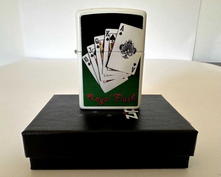Isqueiro Zippo Royal Flush