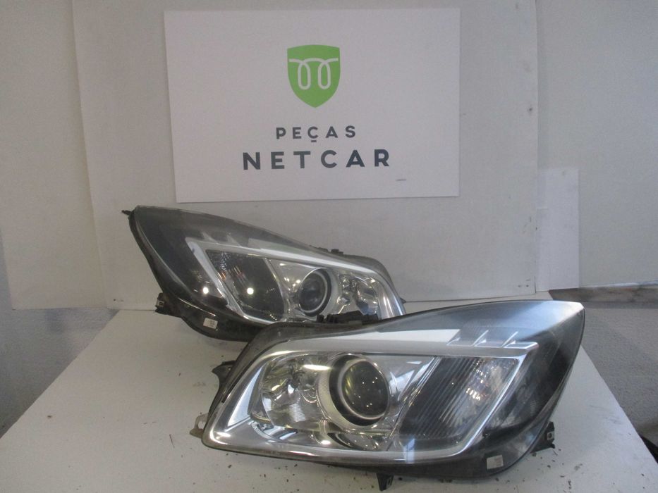 farol optica direita opel insignia 2009 xenon