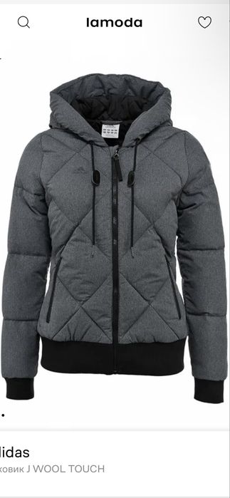Оригінальний пуховик Adidas | натуральний пух | теплий
