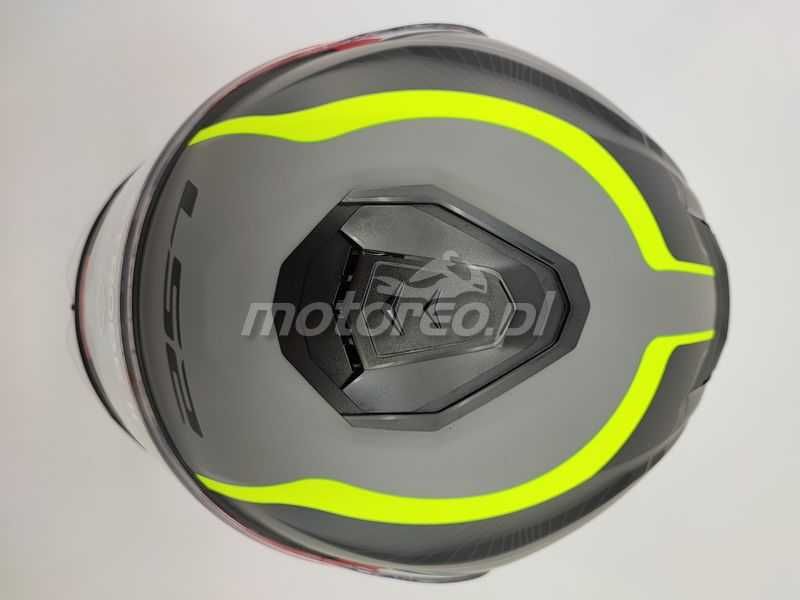 WYPRZEDAŻ Kask Szczękowy Blenda LS2 FF908 Strobe II Monza Black Yellow