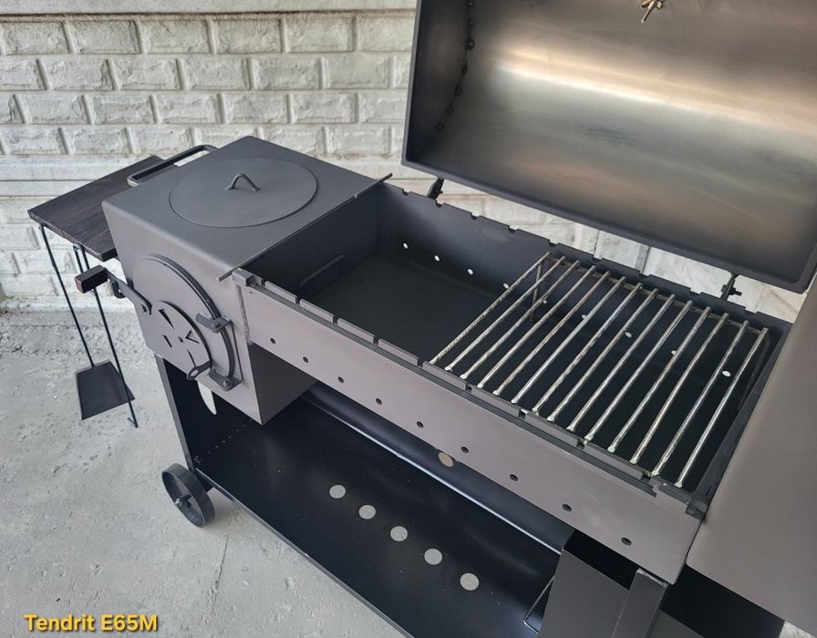 •Хит! УСИЛЕННЫЙ! Мангал Коптильня Барбекю, Печка/ Печь под казан