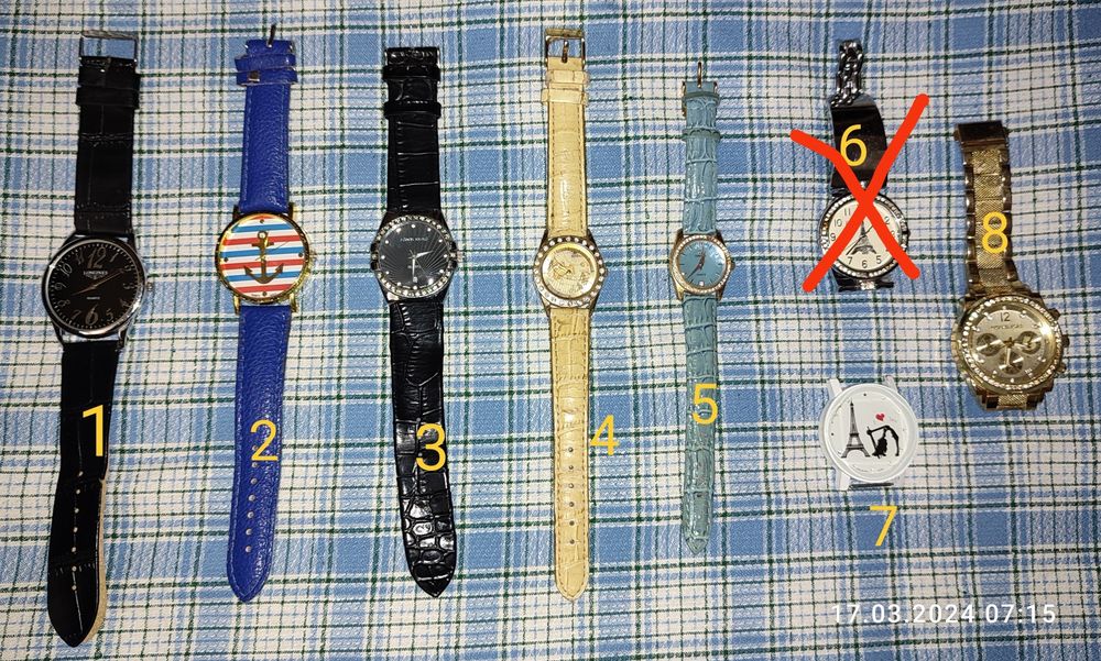 Часы. Одним лотом. Omax, Витязь, xiaomi, kidsGo, Seiko,