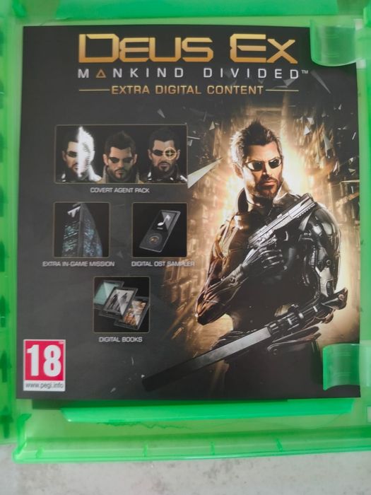 Gra Deus Ex na Xbox one