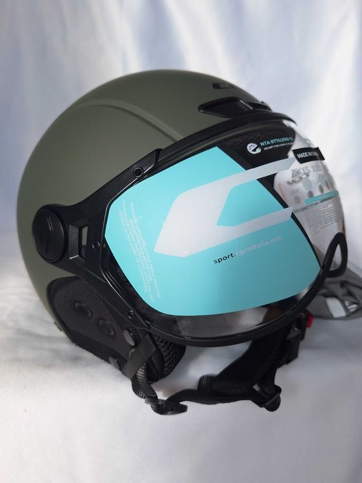 Kask całoroczny CGM 801 Ebi Mono Verde Opaco S 55-56cm rower/narty