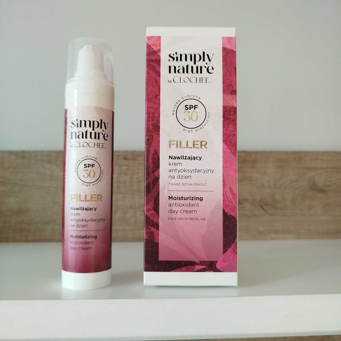 Clochee FILLER SPF 30 Nawilżający krem antyoksydacyjny na dzień 30ml