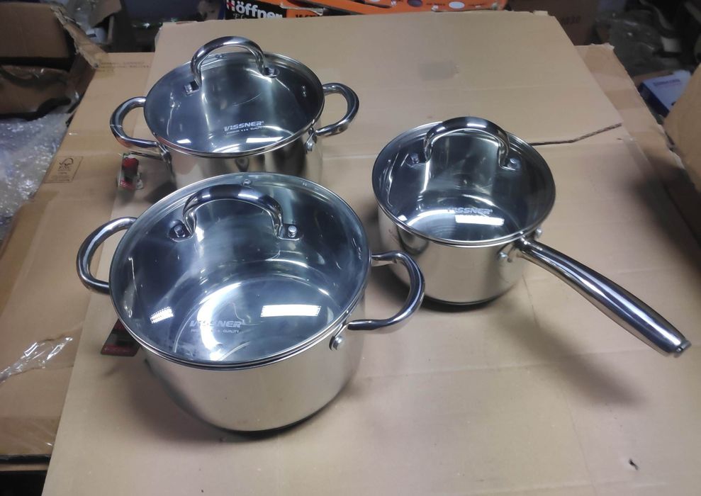 Zestaw garnków 6 el Vissner Swiss