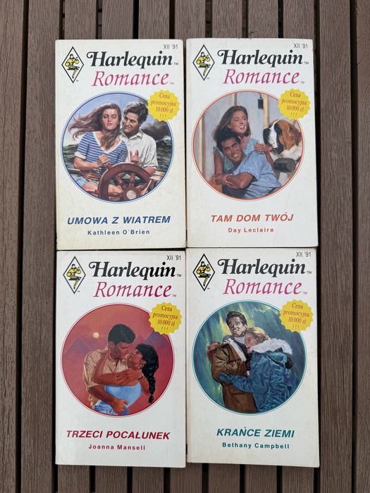 Harlequin Romance 4 książki