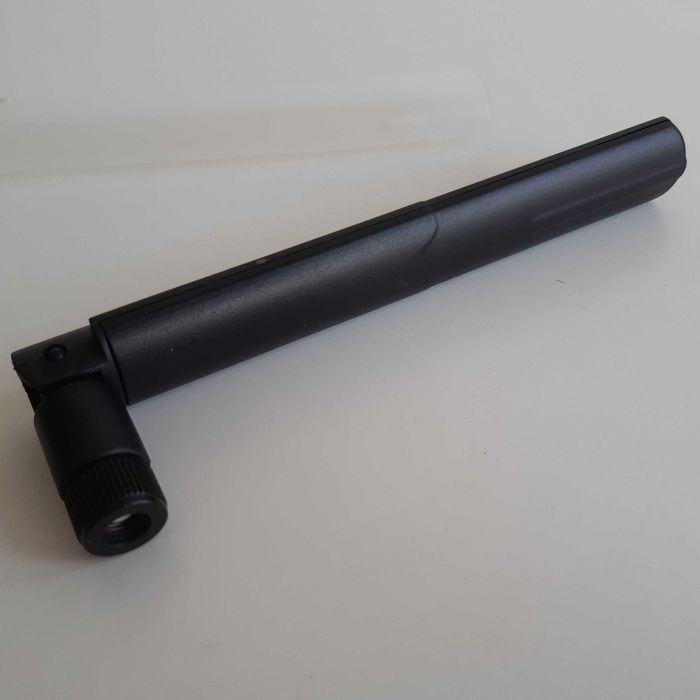 Antena Nova Wi-Fi Wireless 2.4GHz 5GHz 3Dbi Conector Fêmea p/ Routers