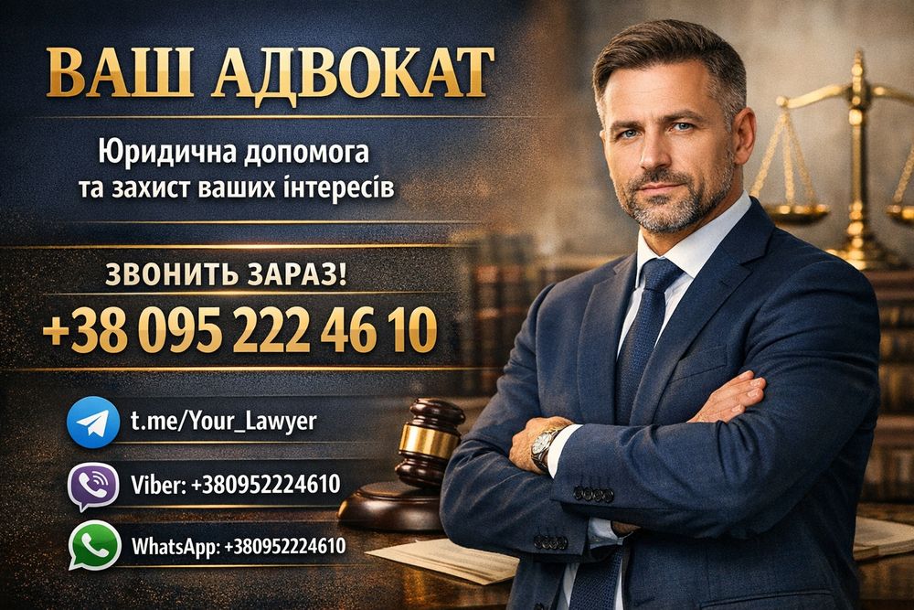 Адвокат, юридічні послуги, Кам'янське
