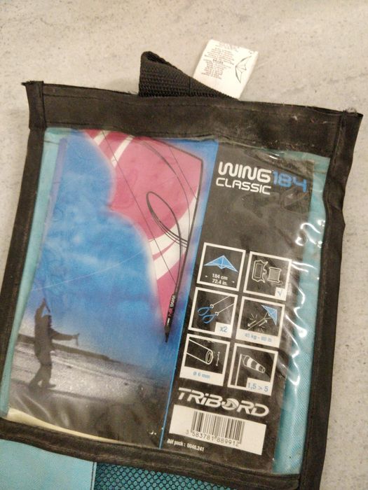 Latawiec sterowany akrobacyjny dwu linkowy