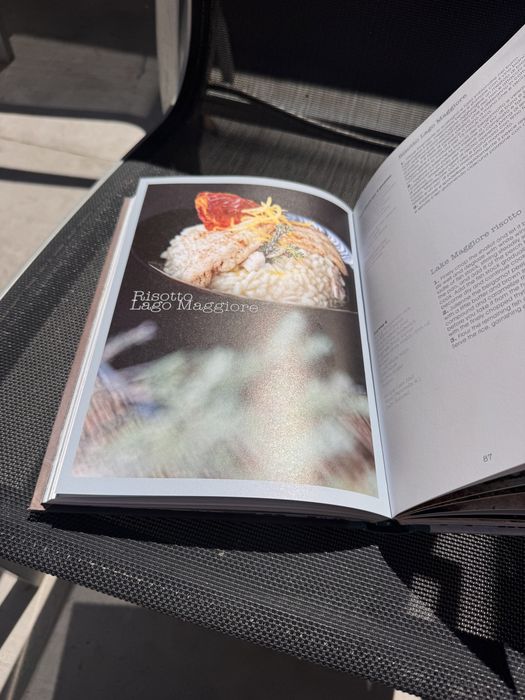 Livro sapori di lago cucina d’água Dolce tira Itália e svizzera