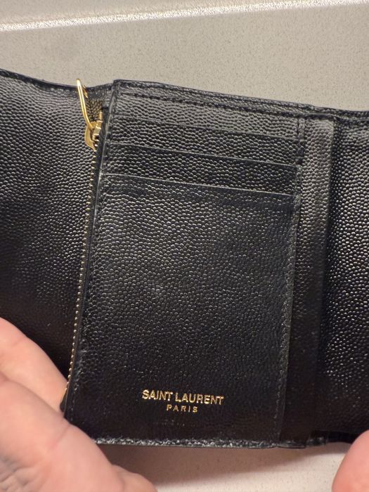 Гаманець Saint Laurent чорний