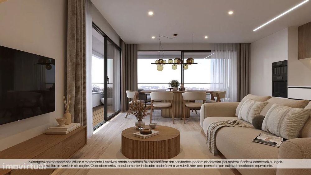 Apartamento T1 Novo com Terraço - Terraços de S. Gens