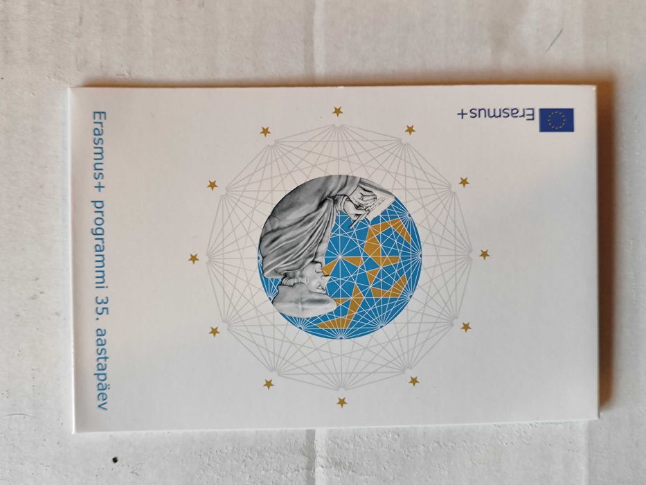 Moeda de 2€ da Estónia (BNC) - Programa Erasmus