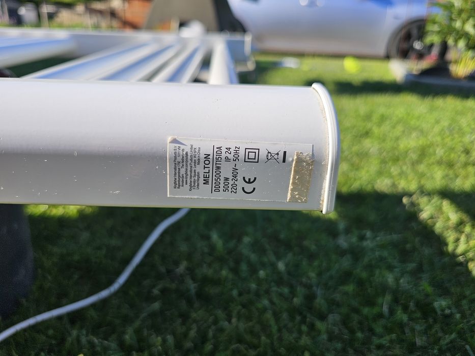Sprzedam 2 grzejniki - podczerwień i drabinka 230v