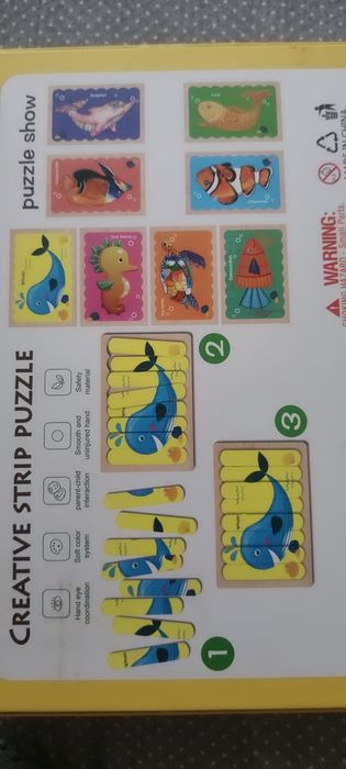 Продам яскраві пазли