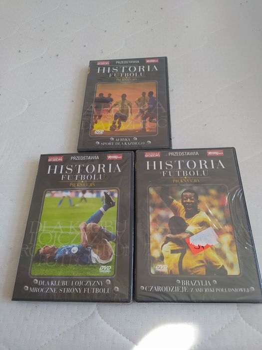 Historia futbolu dvd nowe folii