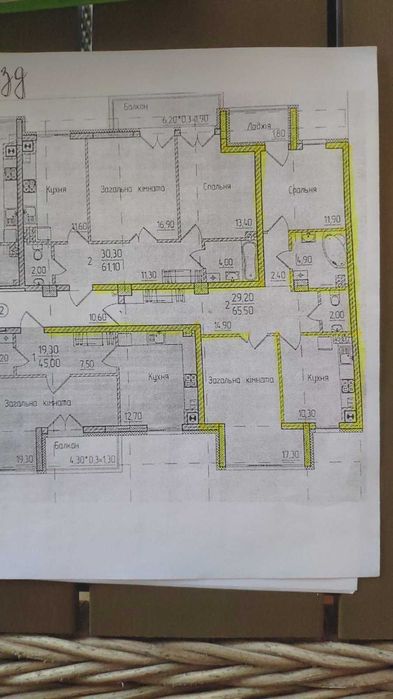 2-кімнатна квартира за адресою (площа 65,5 м²) - Atlanta.ua - фото 4