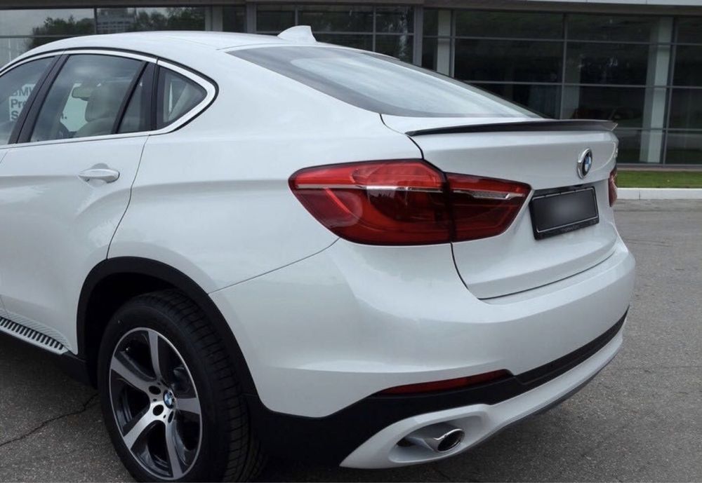 Спойлер BMW X6 f16 M Performance стиль