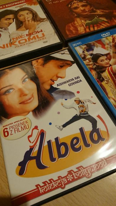 Filmy Bollywood - 6 płyt DVD