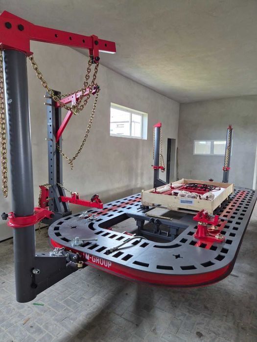 Rama naprawcza 4T 4x DOZER! płyta blacharska z podnośnikiem TM-GROUP