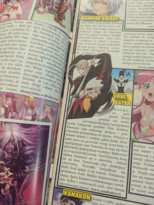 Magazyn Arigato numery: 3-13, 15, 16, 18 + PLAKATY ANIME