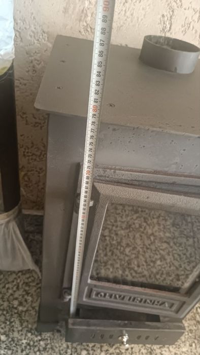 Fogão de lenha e salamandra