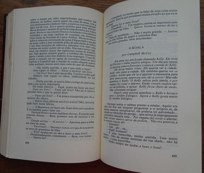 A Fogueira das Vaidades de Tom Wolfe