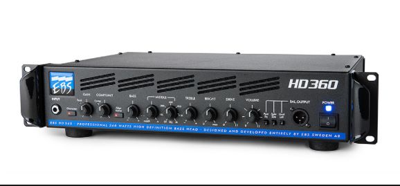 EBS - HD360 - Cabeça Amplificador Baixo