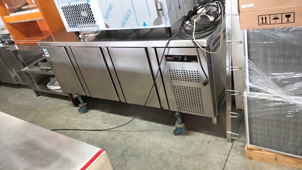 Bancada refrigerada de 3portas