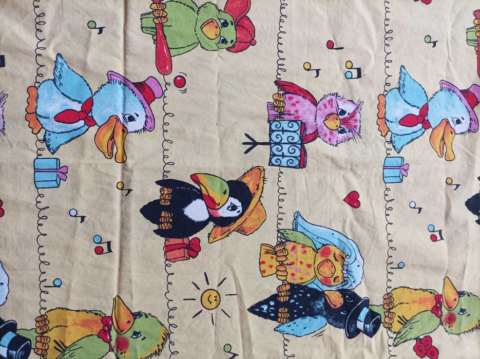 Pościel dziecięca ptaszki