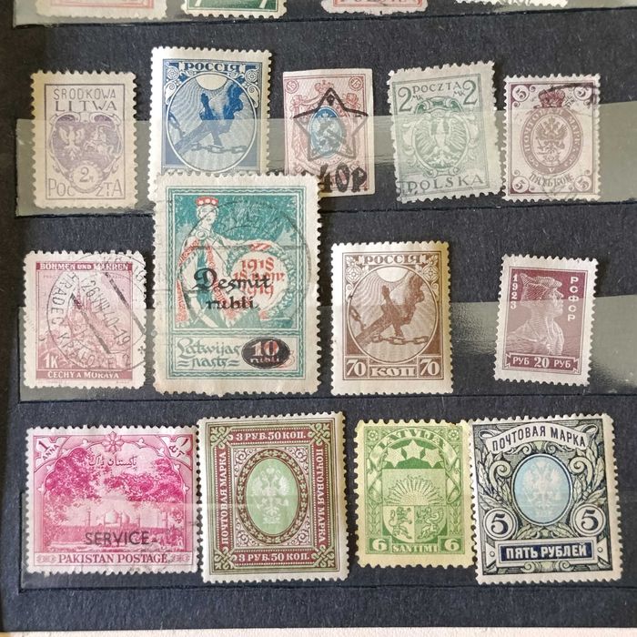 Klaser znaczków 32 szt Watykan Jan Paweł II Polska międzywojenne