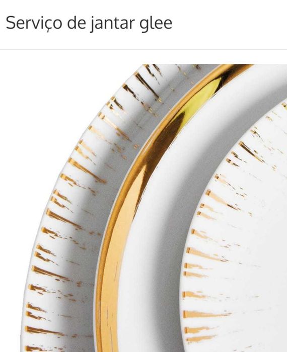 SPAL GLEE - Elegante serviço - 66 pçs NOVO